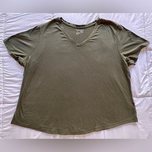 Terra & Sky V Neck T Shirt